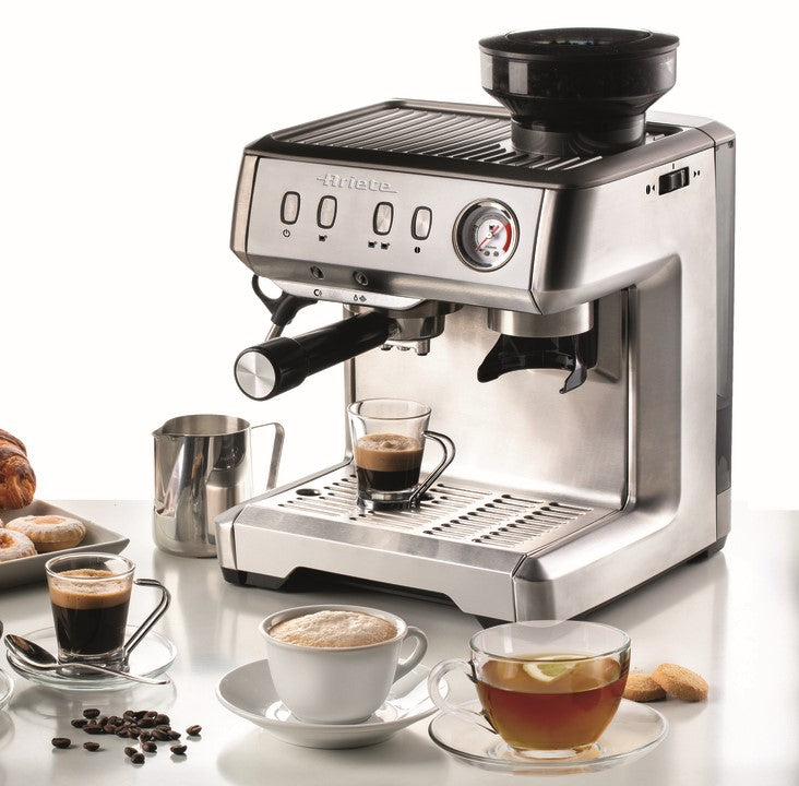 Cafetera espresso Ariete Moderna con molinillo de café integrado