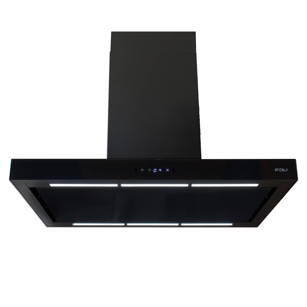 Campana Extractora 90cm Isla Chef Glass FDV