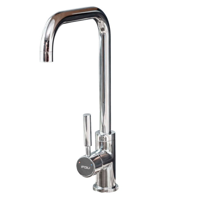 Griferia de Cocina Monocomando Fija Acero Futura 3.0 FDV