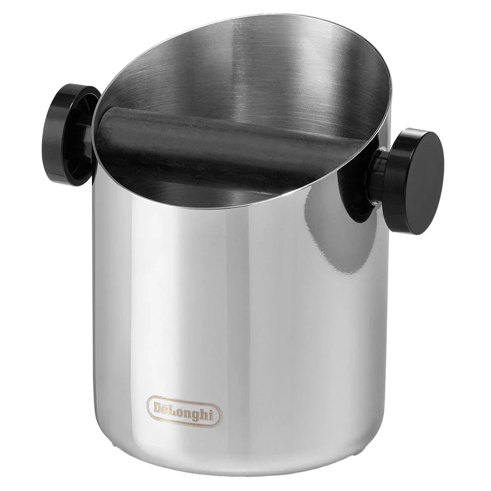Bote para Restos de Café Knock Box Acero Inoxidable DELONGHI