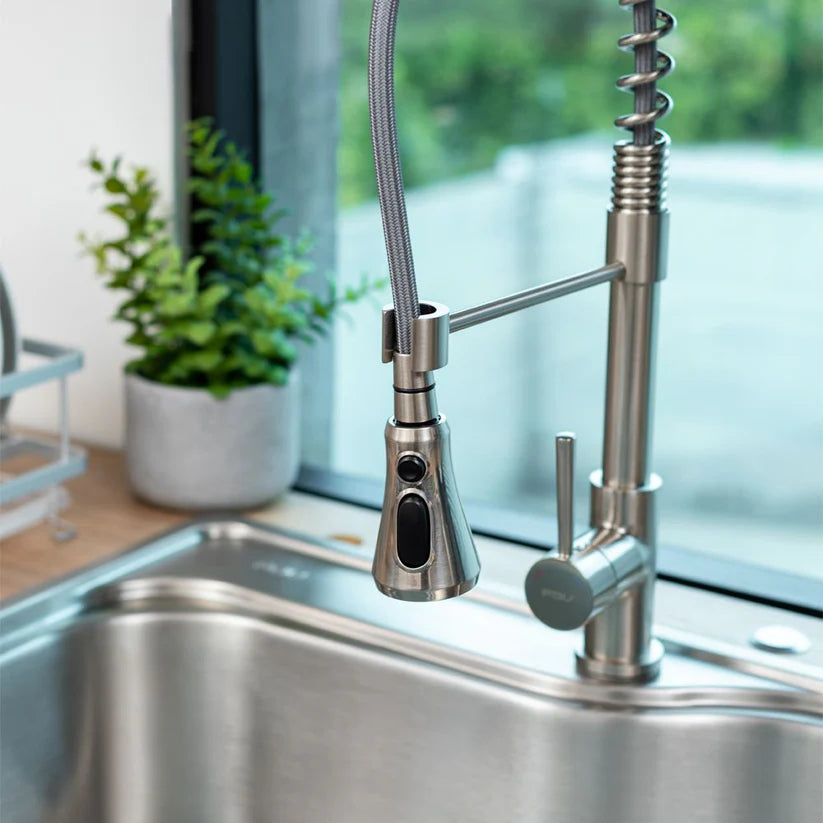 Griferia de Cocina Monocomando Extensible Inox Top pro 4.0 FDV