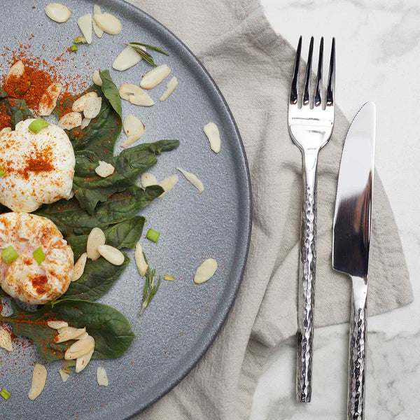 Juego de Vajilla Gris Porcelana 20 Pzs Coquinaria