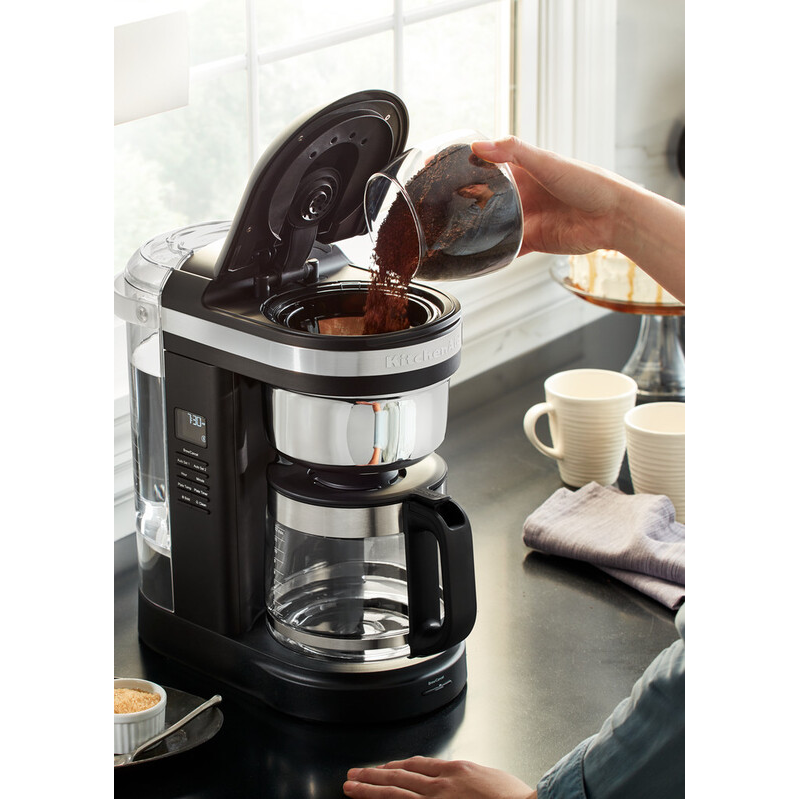 Cafetera Gota a Gota 12 Tazas Negra KITCHENAID