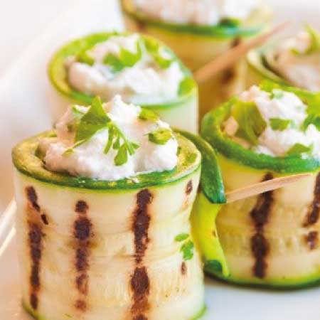 Enrollados de Zucchini