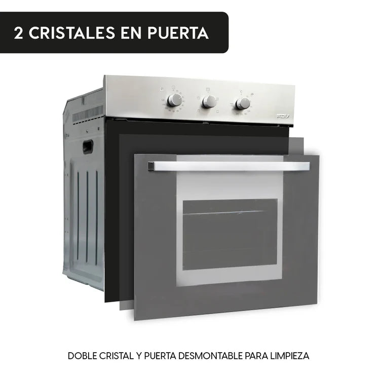 Horno Empotrable Eléctrico 52L Elegance III FDV