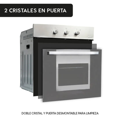 Horno Empotrable Eléctrico 52L Elegance III FDV