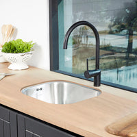 Lavadero de Cocina Bajo Tablero Acero Inox New Pio Square FDV