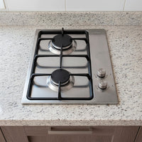Encimera a Gas 2 Quemadores 45cm Design 2G FDV