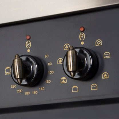 Cocina a Gas 5 Quemadores 90cm Deluxe Vintage FDV
