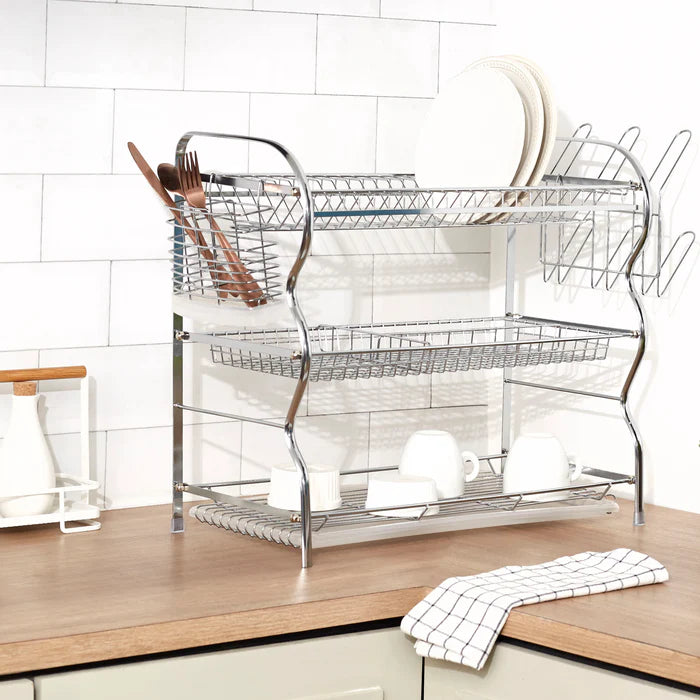 Escurridor de Platos Cromo XL SIMPLECOOK