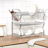 Escurridor de Platos Cromo XL SIMPLECOOK