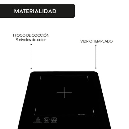 Encimera Induccion Portatil Hera FDV