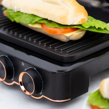 Grill Panini Sandwichera 2 en 1 Olimpia FDV