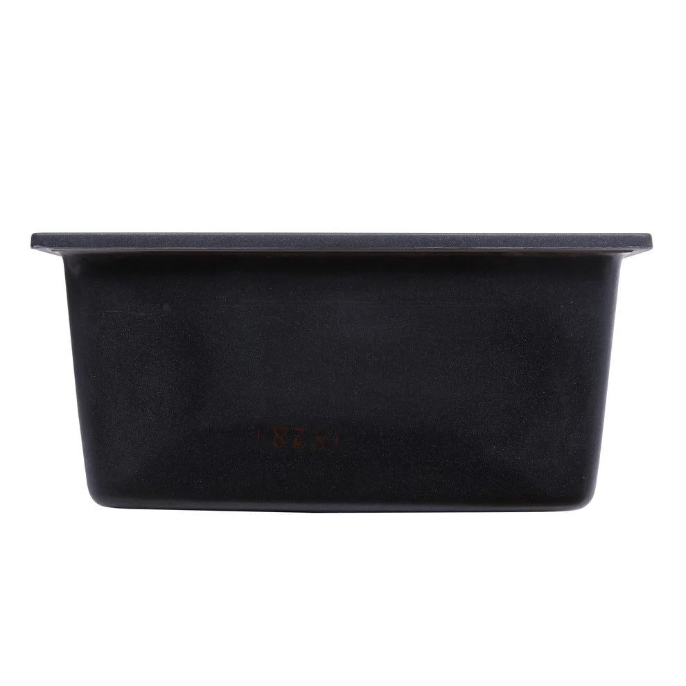 Lavaplatos Sobre Cubierta Granito Deluxe Tunez Nero FDV