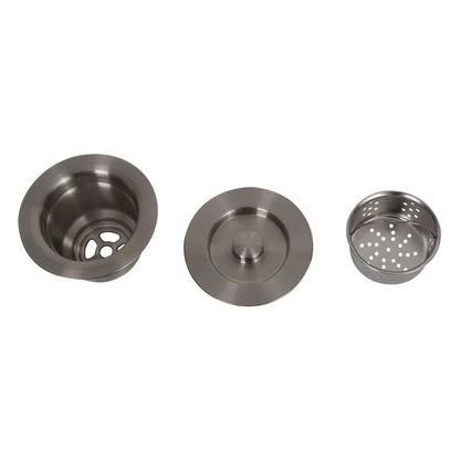 Lavadero de Cocina Sobre Tablero Granito Gris Small Deluxe Tunez FDV