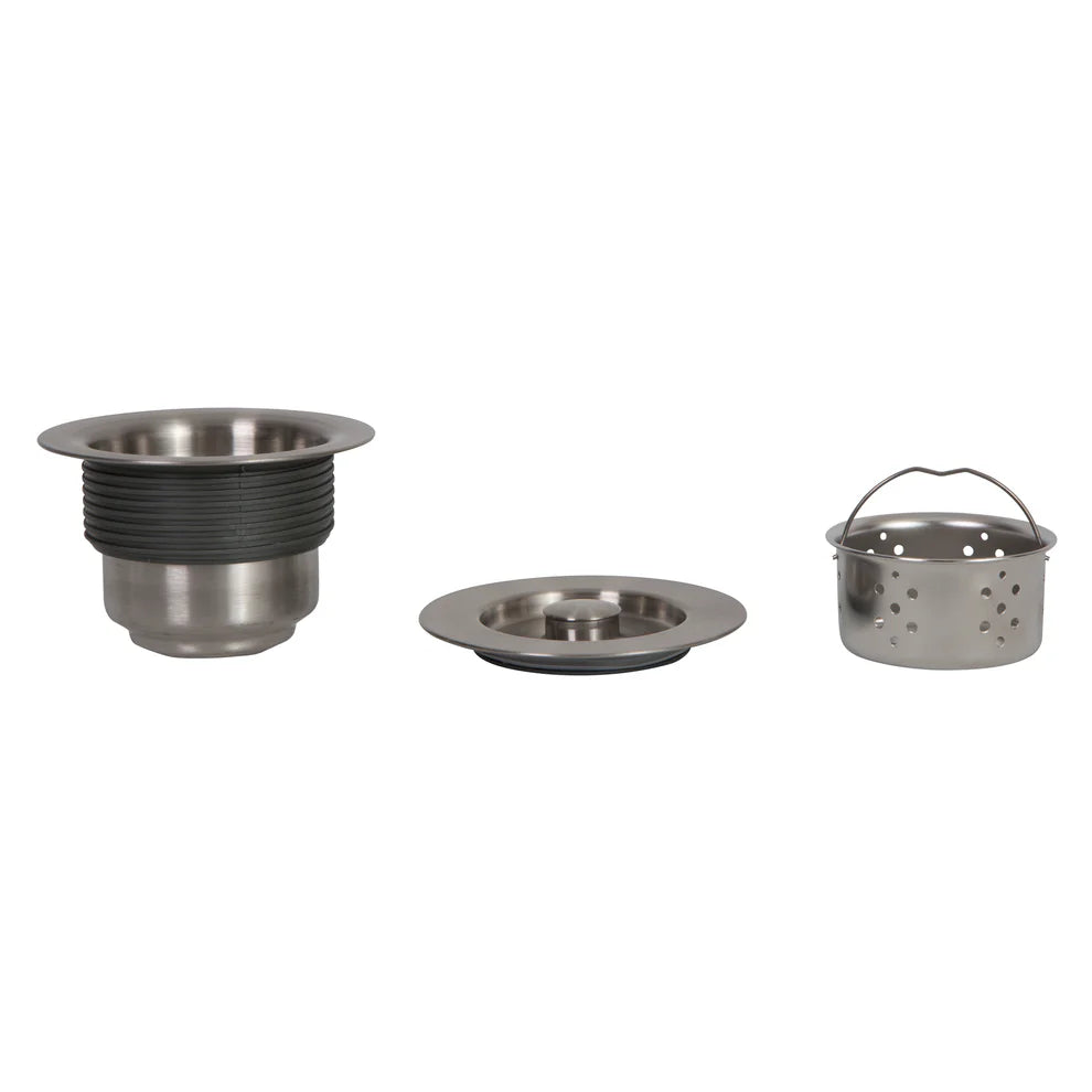 Lavadero de Cocina Sobre Tablero Granito Gris Small Deluxe Tunez FDV