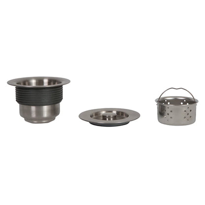 Lavadero de Cocina Sobre Tablero Granito Gris Small Deluxe Tunez FDV