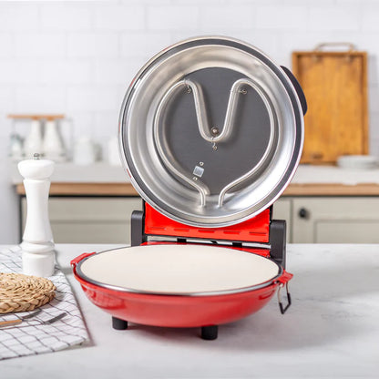 Horno Eléctrico de Pizza Napoles Rojo FDV