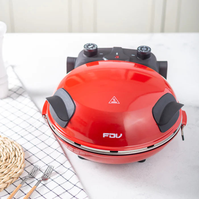 Horno Eléctrico de Pizza Napoles Rojo FDV