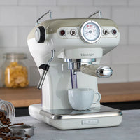 Cafetera Espresso Vintage Beige ARIETE