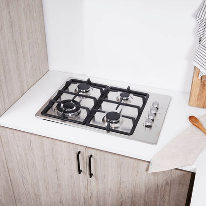 Encimera a Gas 4 Quemadores 65cm Design FDV