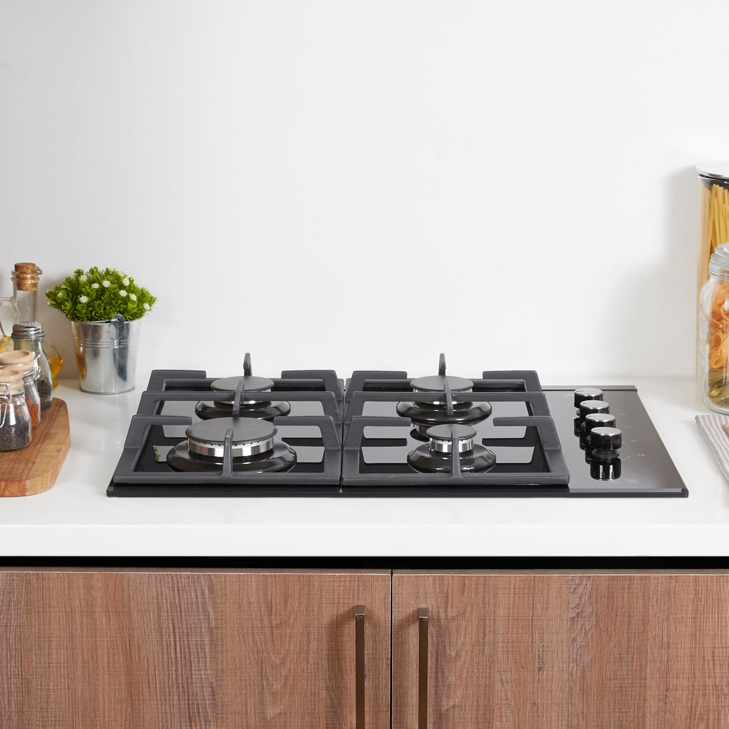 Encimera a Gas 4 Quemadores 60cm Crystal 2.0 FDV