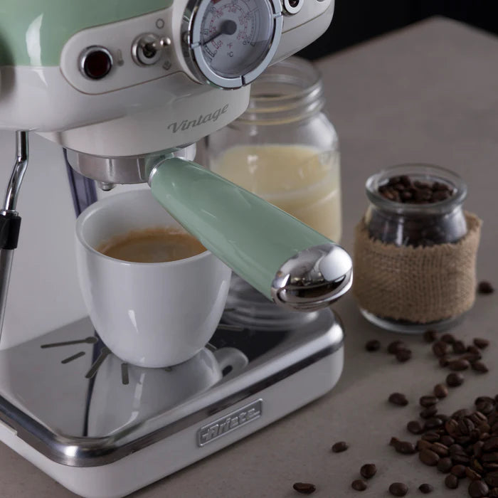 Cafetera Espresso Vintage Verde ARIETE