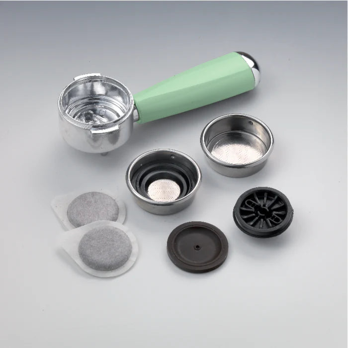 Cafetera Espresso Vintage Verde ARIETE