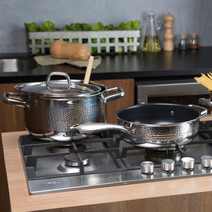 Juego de Ollas 7 Piezas Acero Inox Sevilla SIMPLECOOK