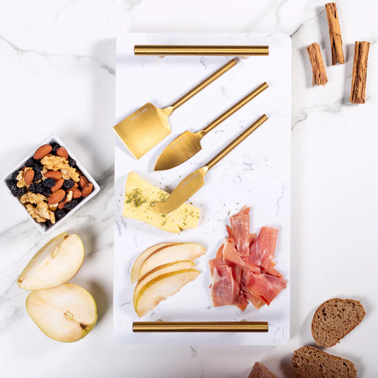 Set Tabla De Aperitivo Element + 3 Cuchillos SIMPLECOOK