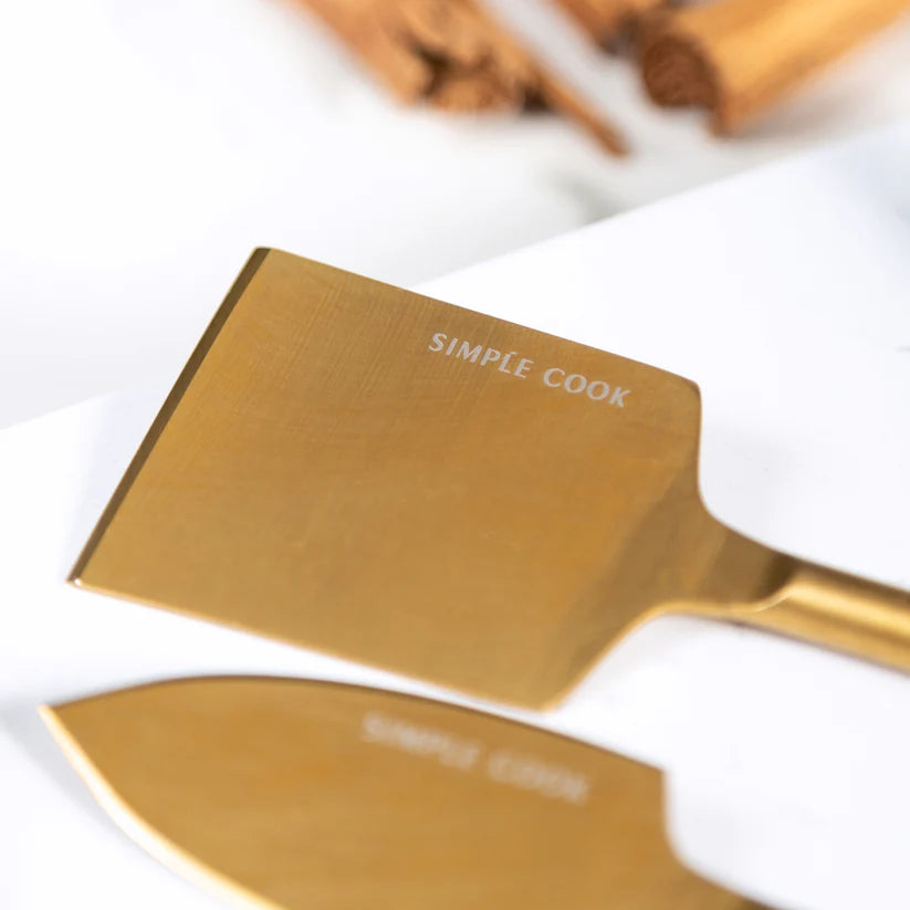 Set Tabla De Aperitivo Element + 3 Cuchillos SIMPLECOOK