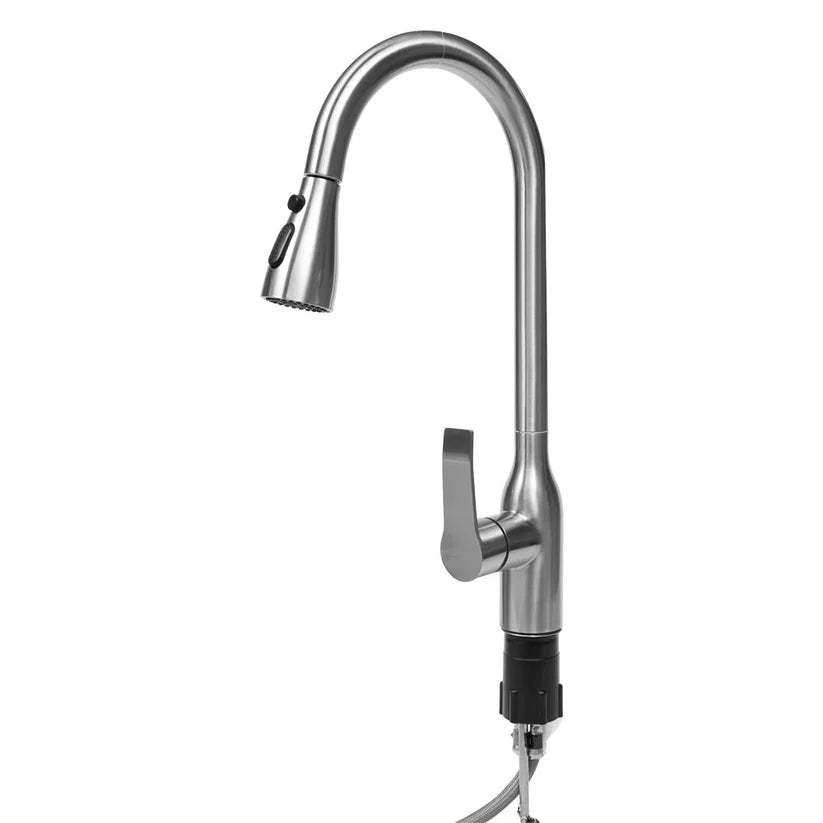 Griferia de Cocina Monocomando Extensible Steel FDV