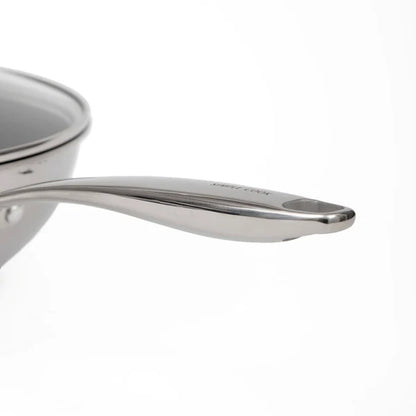 Sarten Wok 30cm Acero Inoxidable con Tapa Tokio SIMPLE COOK