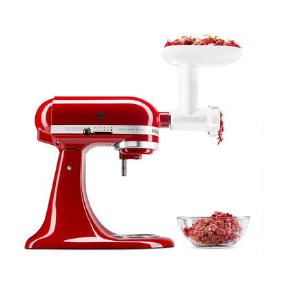 Batidora Artisan 4.8L Empire Red + Molino de Alimentos KITCHENAID