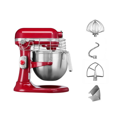 Batidora Profesional 6.9L 1.3HP Rojo KITCHENAID