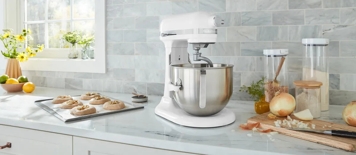 Batidora Tazon Elevable 6.6L 11 Velocidades Blanco KITCHENAID