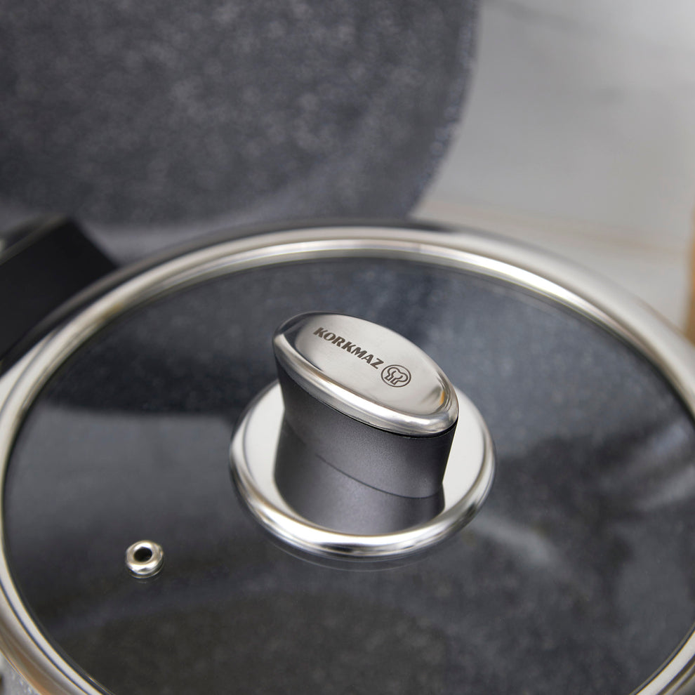 Juego de Ollas 7 Piezas Palma A3919 KORKMAZ