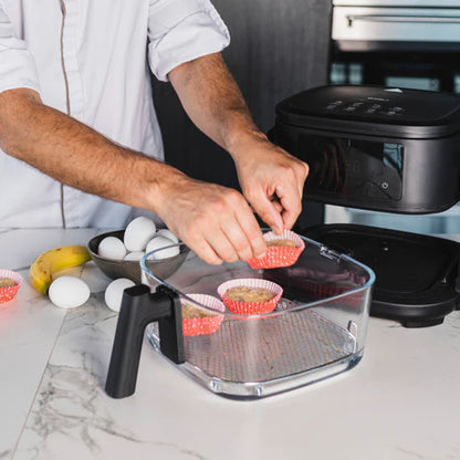 Freidora de Aire y Grill Abatible AirChef 5 Lts FDV