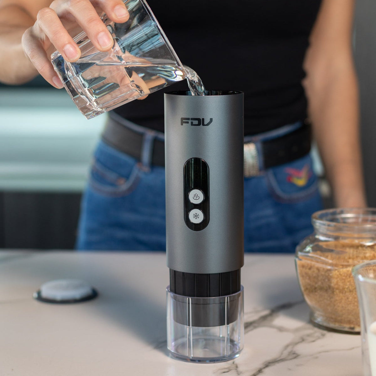 Cafetera Portable 3 en 1 Kenia FDV - ambiente