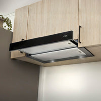 Campana Extractora 60cm Extraible EasyFlow Black FDV