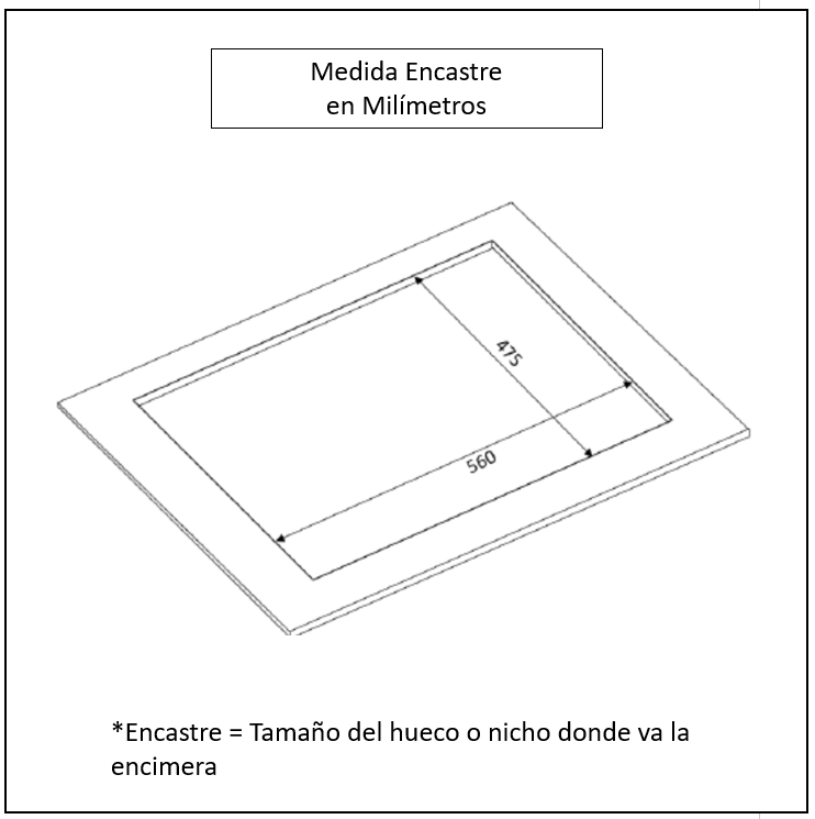 Encimera a Gas 4 Quemadores 60cm Signature FDV