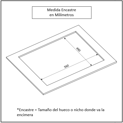 Encimera de Inducción Magno 4 Quemadores 60 cm FDV