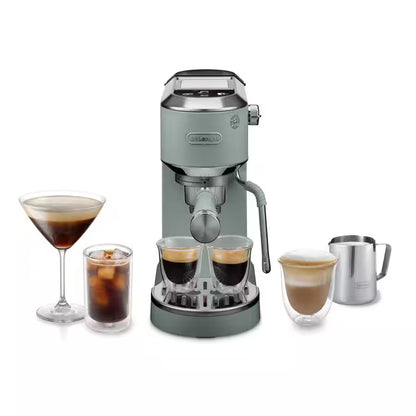 Cafetera Dedica Duo Cold Brew Verde EC890.GR DELONGHI