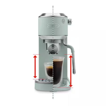 Cafetera Dedica Duo Cold Brew Verde EC890.GR DELONGHI