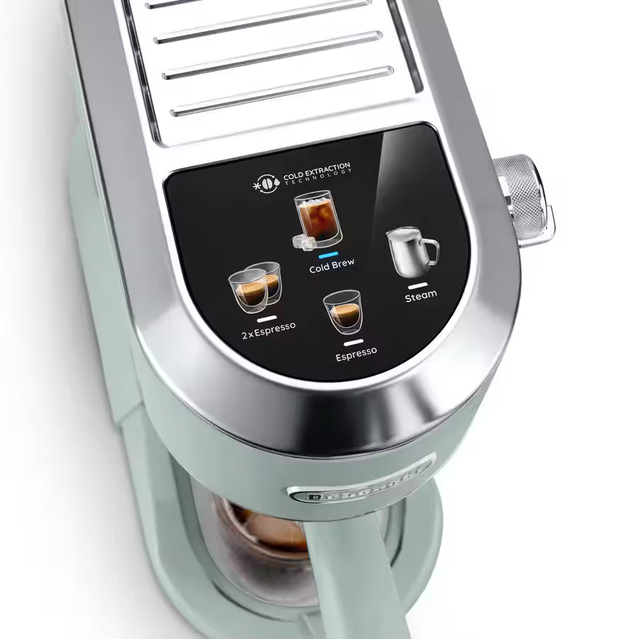 Cafetera Dedica Duo Cold Brew Verde EC890.GR DELONGHI