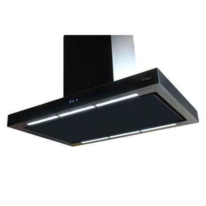 Campana Extractora 90cm Isla Chef Glass FDV