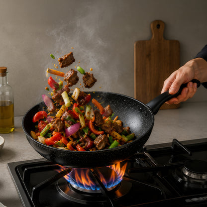 Wok Ornella 28cm A1119 KORKMAZ