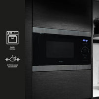 Horno Microondas Empotrable 25L 60cm Design FDV