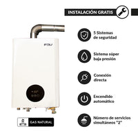 Terma a Gas 10L Paso Continuo FDV