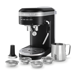 Cafetera KitchenAid Espresso Semi Automatica Negro